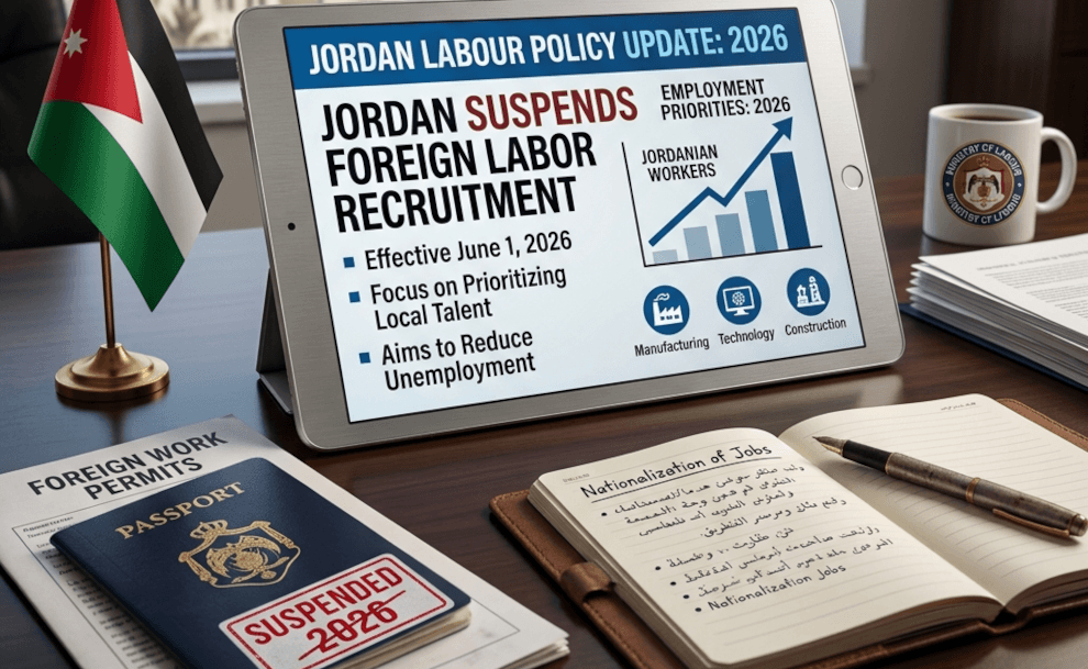 Jordan Prioritizes Local Talent: New Labor Policy Boosts Jobs